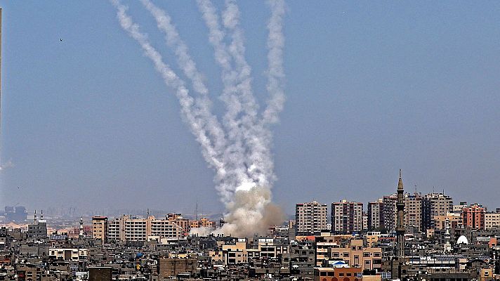 Telediario 1 - Mueren al menos 26 personas en Gaza tras los bombardeos de Israel