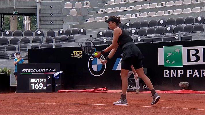 Tenis - WTA 1000 Torneo Roma: Garbiñe Muguruza - Patricia Tig