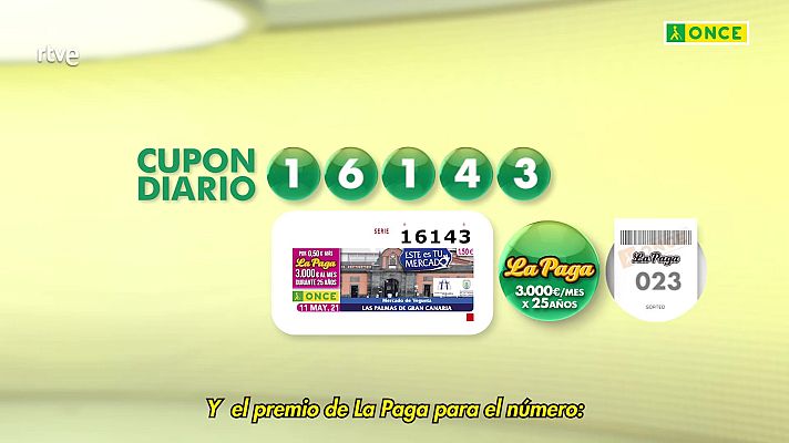 Sorteos ONCE - Sorteo ONCE - 11/05/21