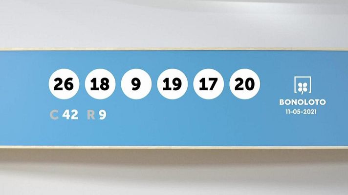 SELAE - Sorteo de la Lotería Bonoloto y Euromillones del 11/05/2021