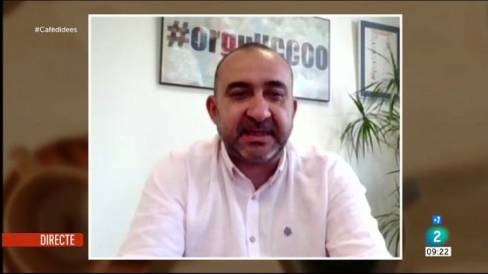 Cafè d'idees - Javier Pacheco: "No hi ha interlocució amb el Govern"