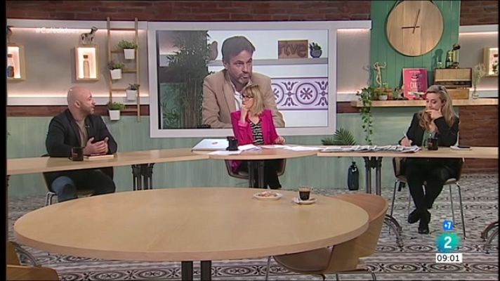 Cafè d'idees - Guillem López Casasnovas, Javier Pacheco i Sonia Vivas