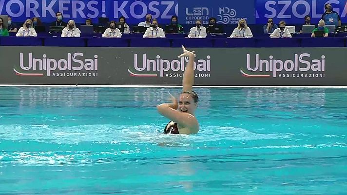 Natación - Campeonato de Europa. Final solo libre