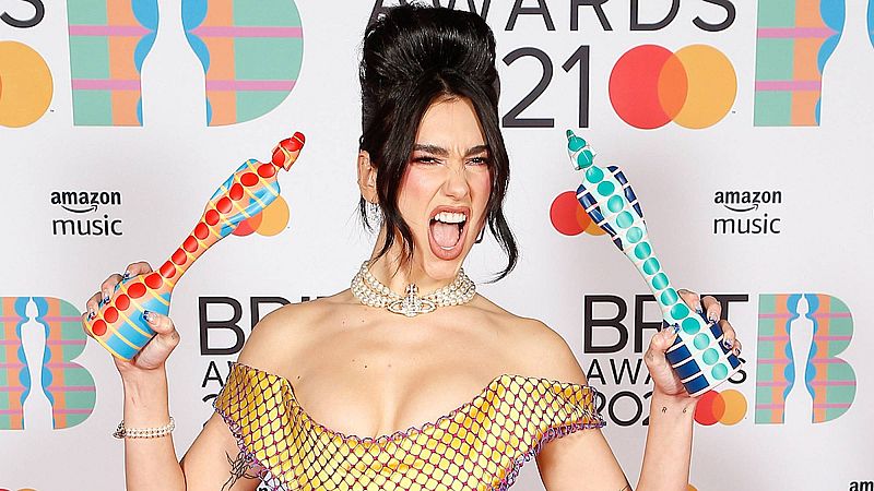 Dua Lipa, Taylor Swift y Billie Eillish triunfan en los premios Brit