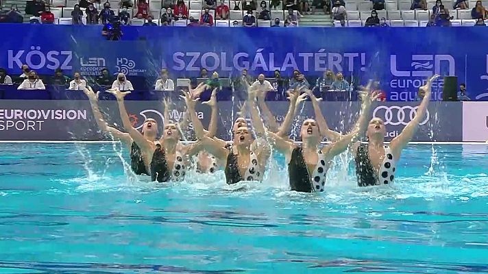 Natación - Campeonato de Europa. Final Técnica equipos