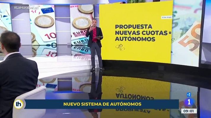 La hora de La 1 - Así es la reforma de la cuota de los autónomos