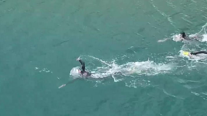 Natación - Campeonato de Europa. Aguas abiertas 10 km masculino