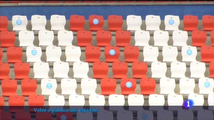 Telexornal - Galicia - Deporte profesional: volven os espectadores