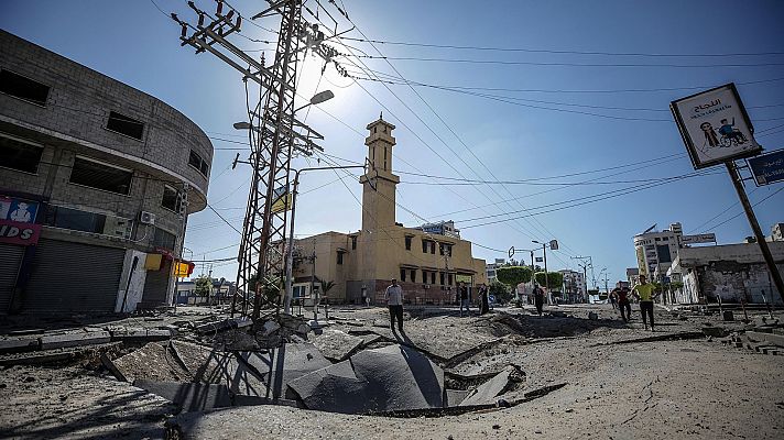 Telediario 1 - EEUU reitera su apoyo a Israel mientras otros países buscan implicar a la ONU