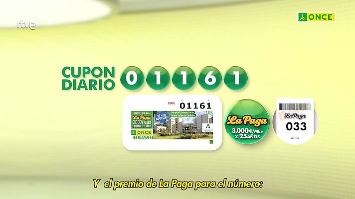 Sorteos ONCE - Sorteo ONCE - 13/05/21