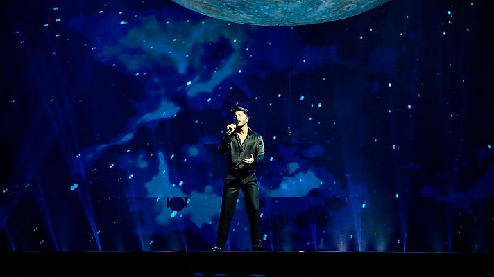 Eurovisión - Primer ensayo completo de Blas Cantó