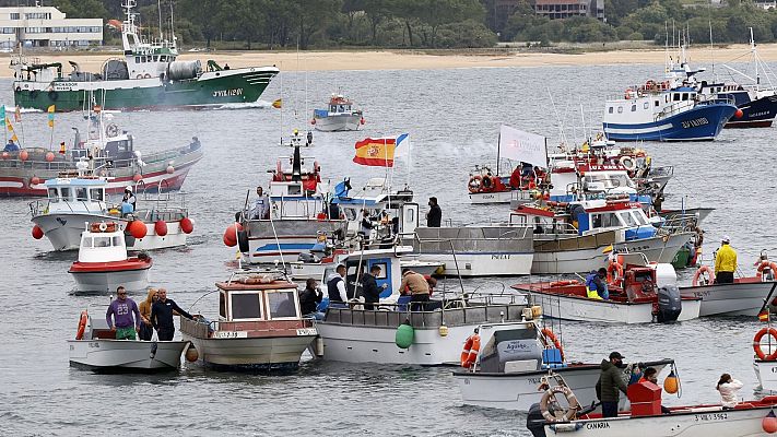 Telexornal - Galicia - Protesta da pesca artesanal contra o control electrónico