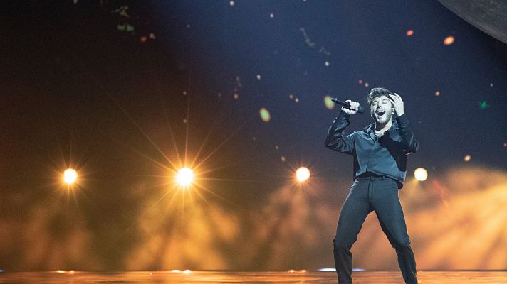 Eurovisión - Segundo pase de Blas Cantó en su segundo ensayo