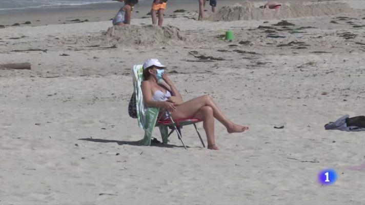 Telediario 1 - Sin mascarilla