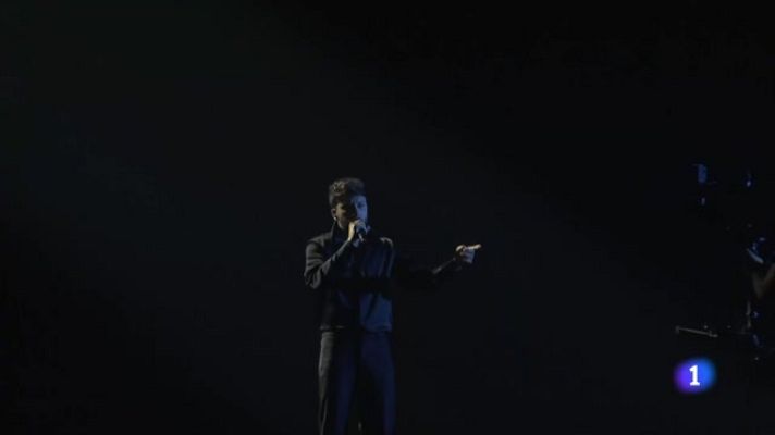 Telediario 1 - Segundo ensayo de Blas Cantó