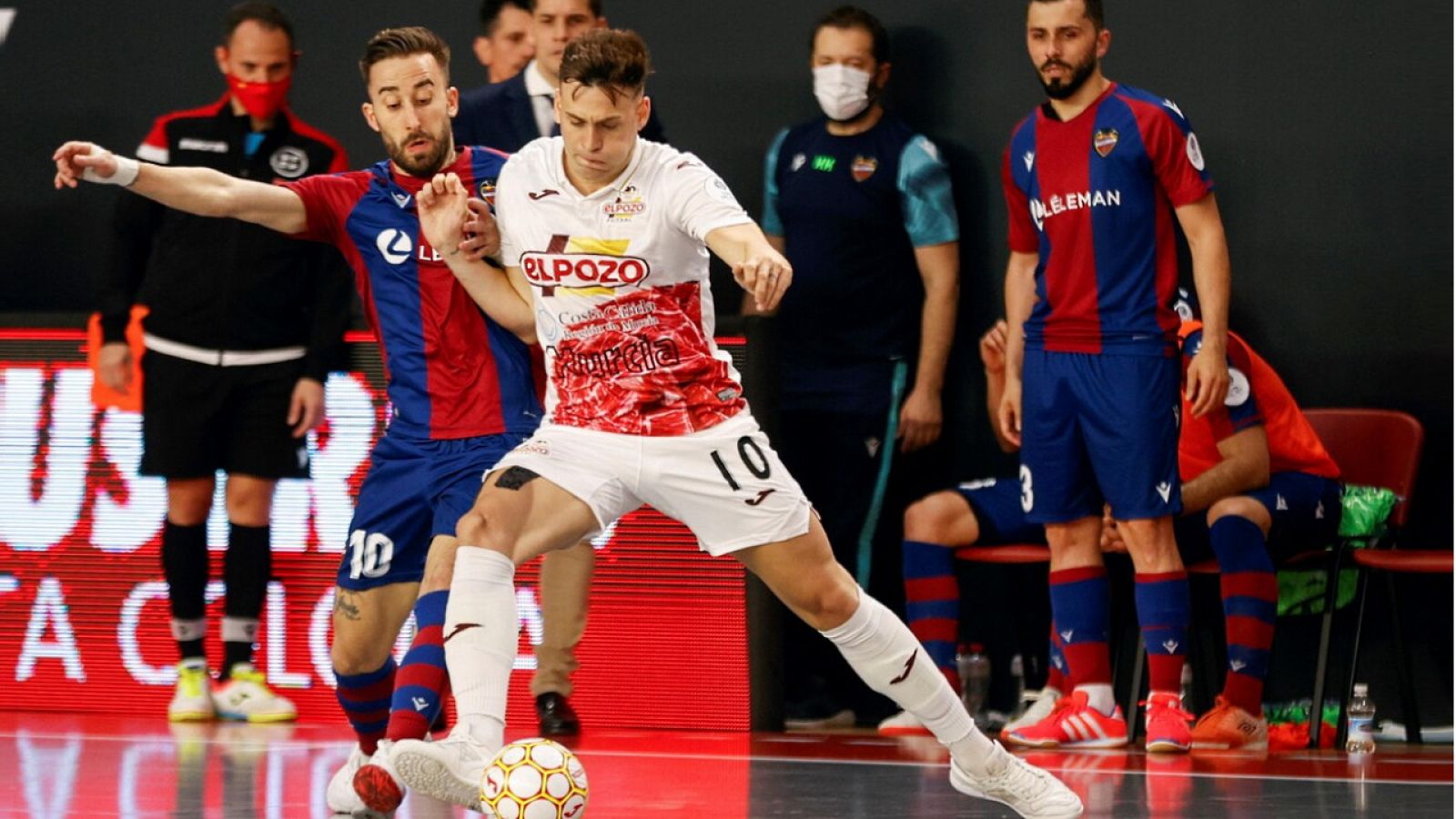 Fútbol Sala - Copa del rey. 1ª Semifinal: Levante UD FS - El Pozo Murcia - ver ahora