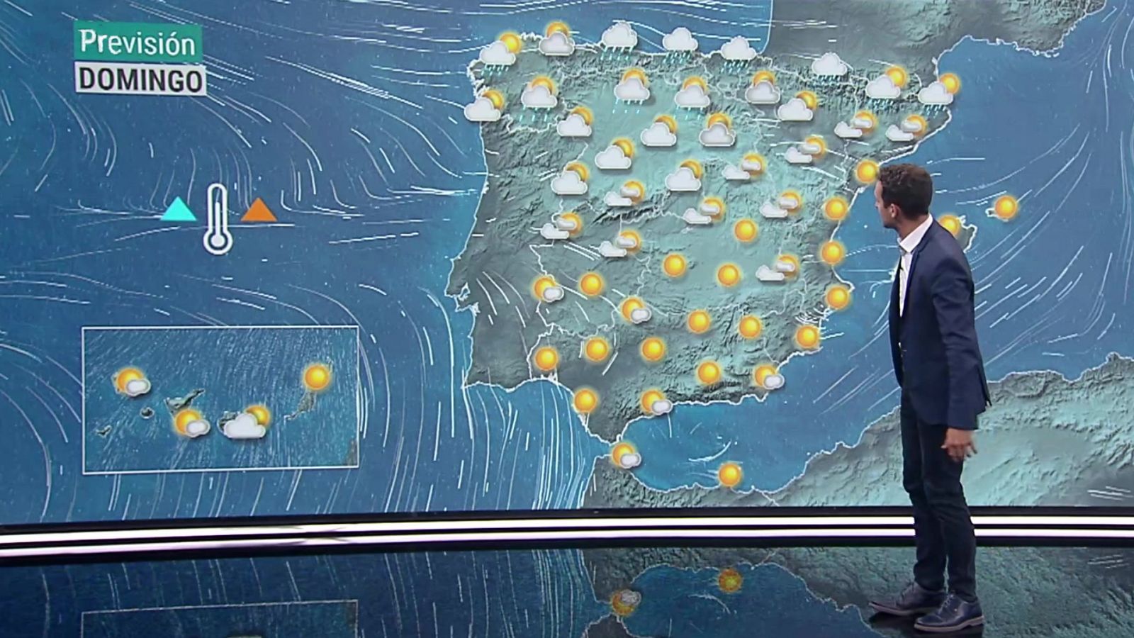 Vientos fuertes con rachas muy fuertes en Canarias - ver ahora