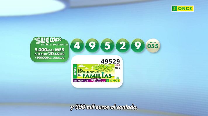 Sorteos ONCE - Sorteo ONCE - 15/05/21