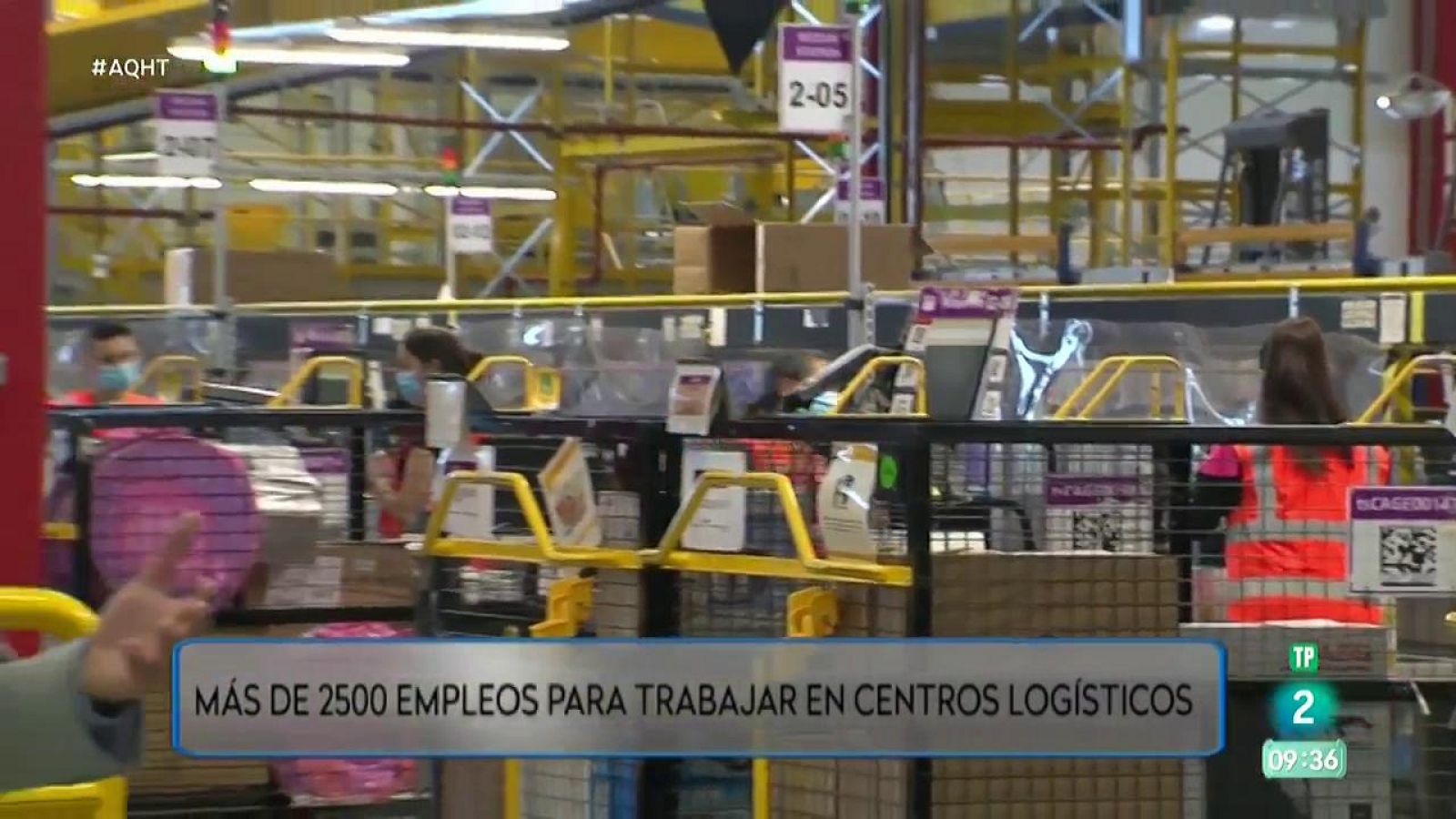 2.500 empleos en Amazon - Aquí hay trabajo | Ver