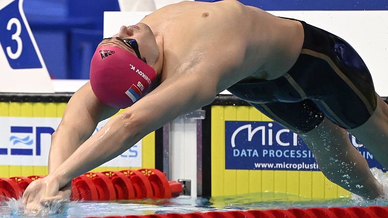 Kolesnikov, récord del mundo de 50 espalda - Natación | Ver