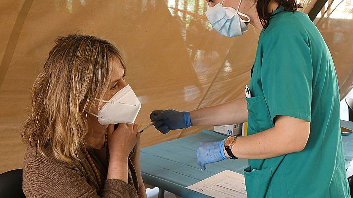 Telediario 1 - Inmunidad de grupo: ¿será necesario replantear el objetivo de vacunar al 70% de la población española?