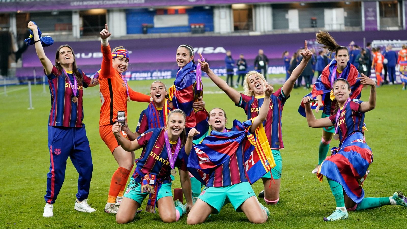 La Champions culé, último logro del fútbol femenino español | Ver