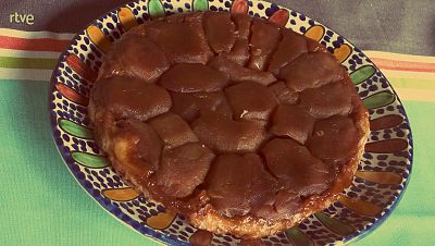 Paloma San Basilio nos ense�a la receta de la tarta Tatin de manzana
