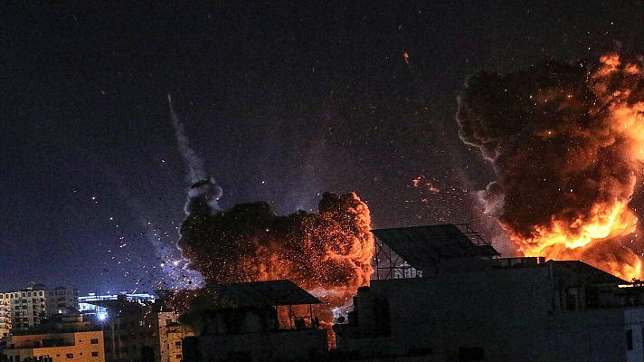 Telediario 1 - El peor conflicto árabe israelí desde 2014