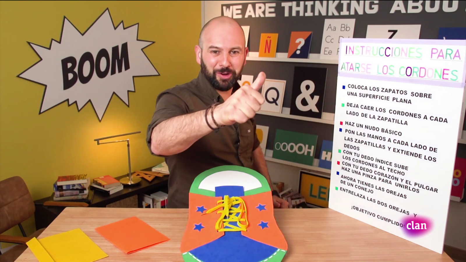 Aprendemos en Clan - LENGUA - Instrucciones para atarse los cordones - RTVE.es - Aprendemos en Clan | Ver