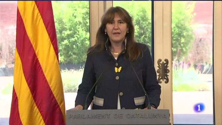 L'Informatiu - La presidenta del Parlament, Laura Borràs, convoca el ple d'investidura per aquest dijous