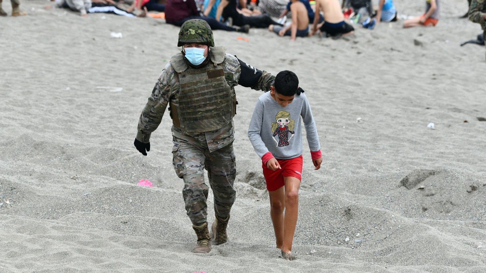 Los protagonistas de Ceuta: "Era muy pequeño y decía que quería irse con su madre"