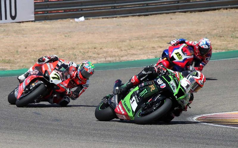 Las 5 mejores últimas vueltas del WorldSBK en Aragón | Ver