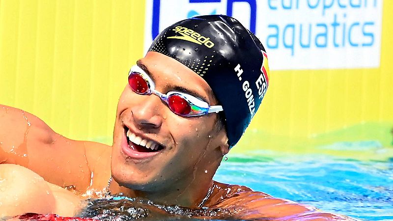 Hugo González, oro en los 200 estilos en el Europeo de Budapest - Natación | Ver