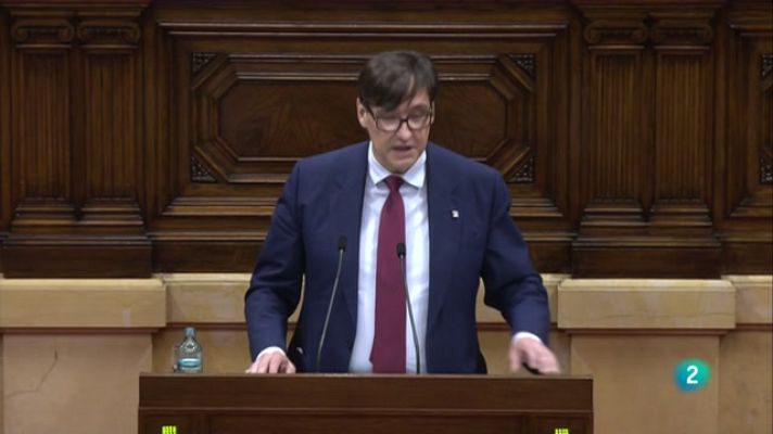 El Vespre - Salvador Illa reclama a Aragonès aixecar el veto al PSC