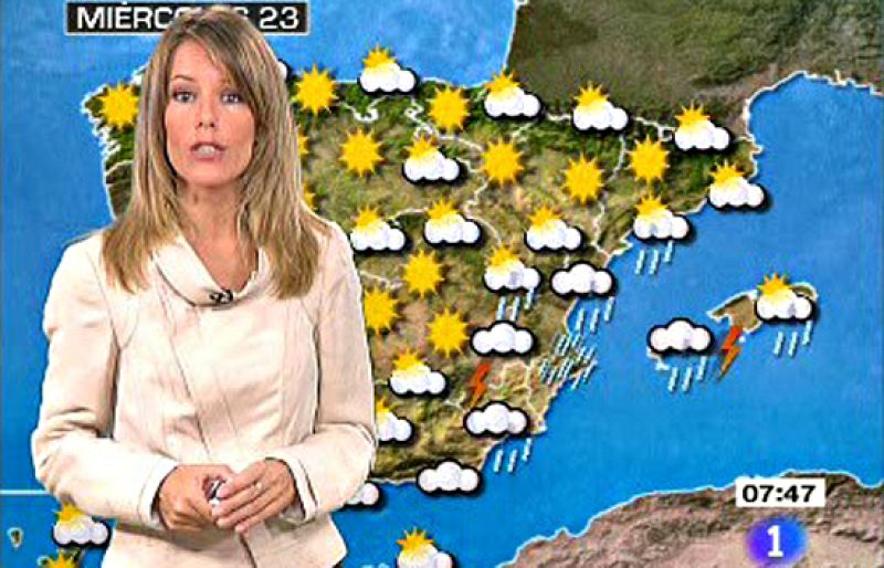 Lluvias intensas en el este peninsular