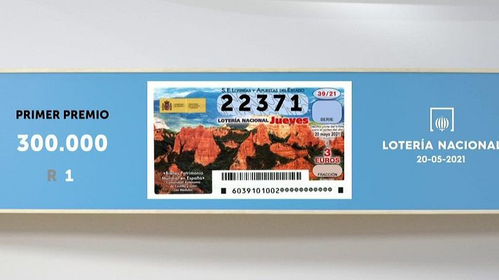 SELAE - Sorteo de la Lotería Nacional del 20/05/2021