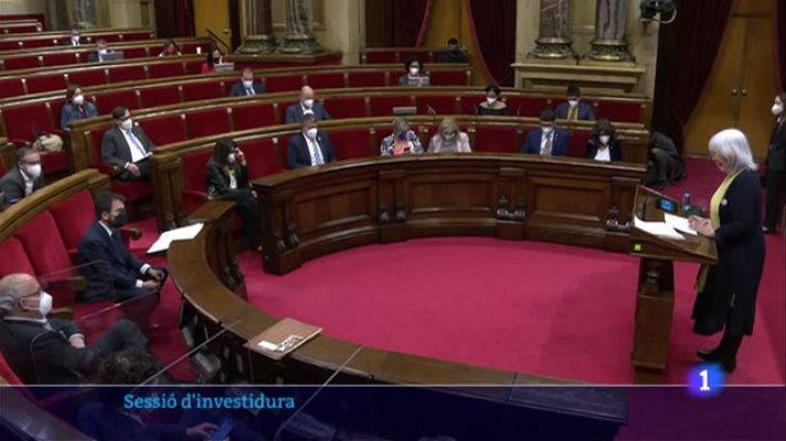 L'Informatiu - Junqueres protagonista en la investidura d'Aragonès com a president