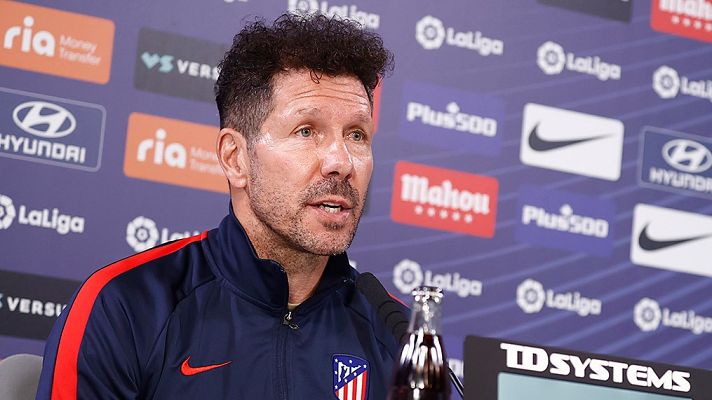 Telediario 1 - Simeone: "En un partido todo es posible. Es una final"