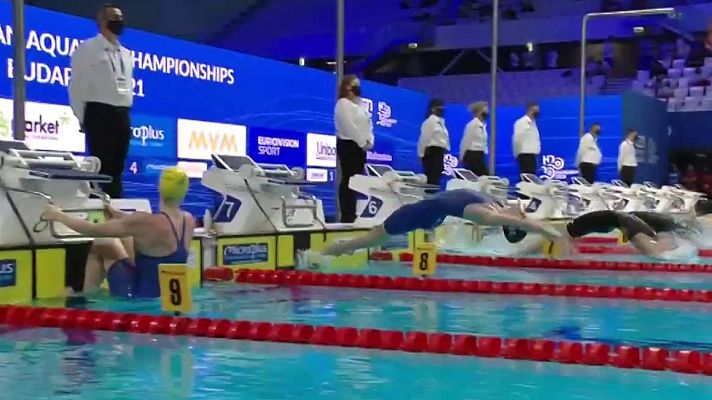 Natación - Un fallo técnico obliga a repetir una final en el Europeo de natación