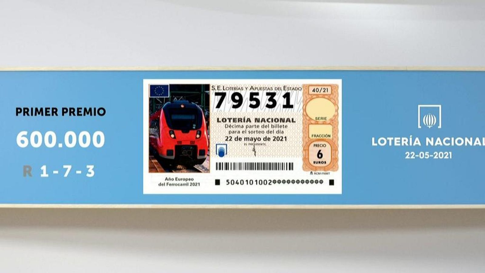 Sorteo de la Lotería Nacional del 22/05/2021 - Ver ahora