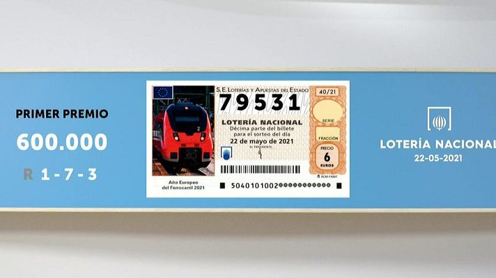 SELAE - Sorteo de la Lotería Nacional del 22/05/2021