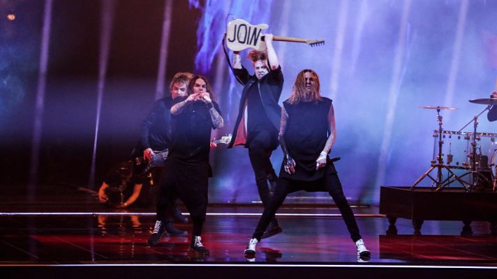 Eurovisión - Finlandia: Blind Channel canta "Dark side"