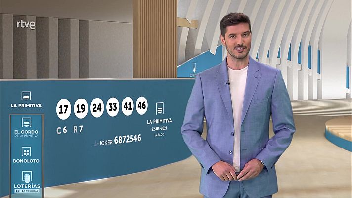 Loterías - Sorteo de la Bonoloto y Primitiva del 22/05/2021