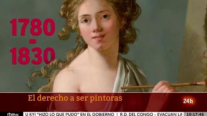 RTVE Igualdad - París recupera a pintoras relevantes en la historia con dos exposiciones