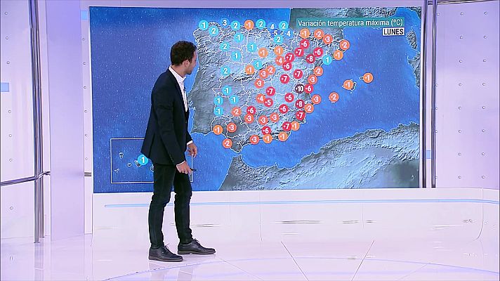El tiempo - Precipitaciones generalizadas y persistentes, localmente fuertes, en el sureste peninsular y el oeste de Baleares
