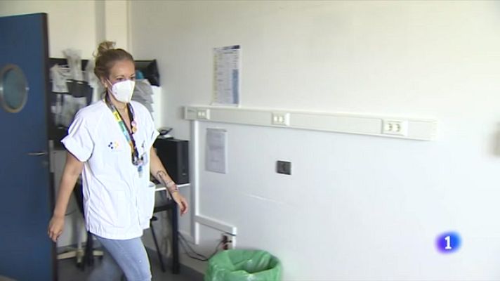 Telediario 1 - Atiende a pacientes COVID vulnerables