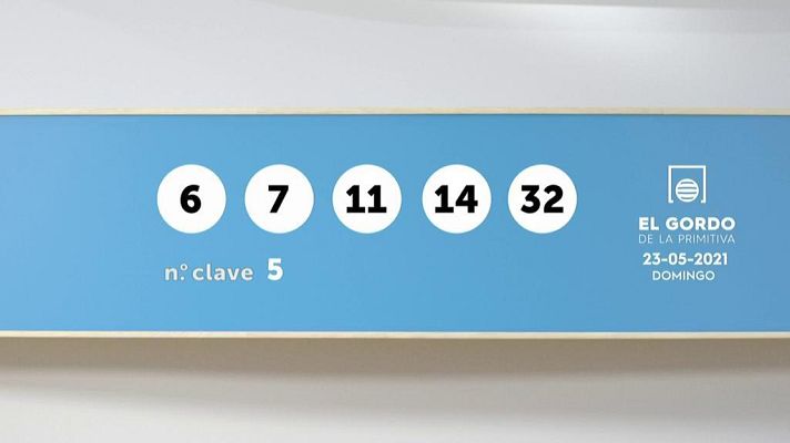 SELAE - Sorteo de la Lotería Gordo de la Primitiva del 23/05/2021