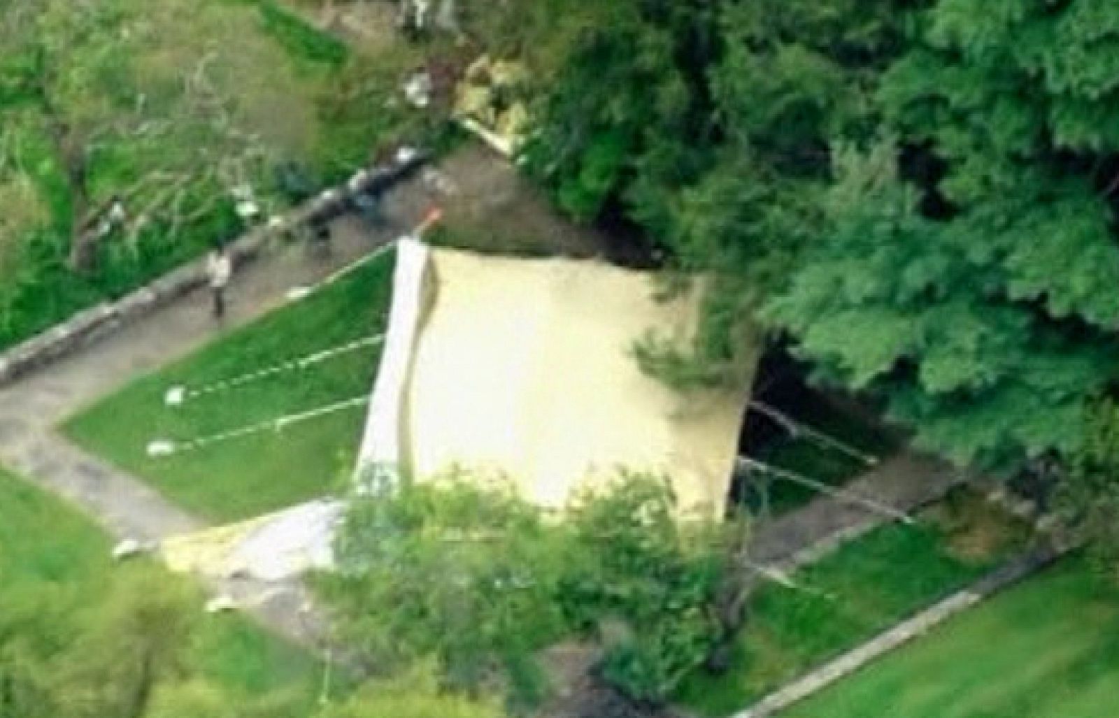 Gadafi se ha encontrado con la prohibición de instalar en Nueva York su jaima.