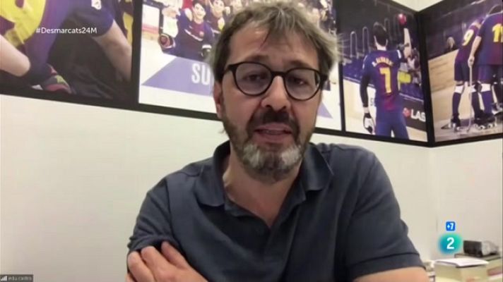 Desmarcats - Edu Castro i Laura Puigdueta, entrenador i jugadora d'hoquei