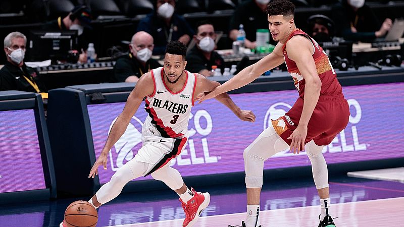 Los Nuggets igualan a Blazers y los Bucks vencen a Miami | Ver